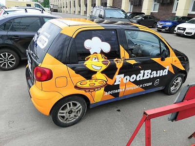 Оклейка каршеринг, автошколы, такси